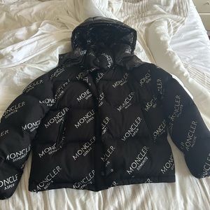 MONCLER COAT. Women’s size large.
